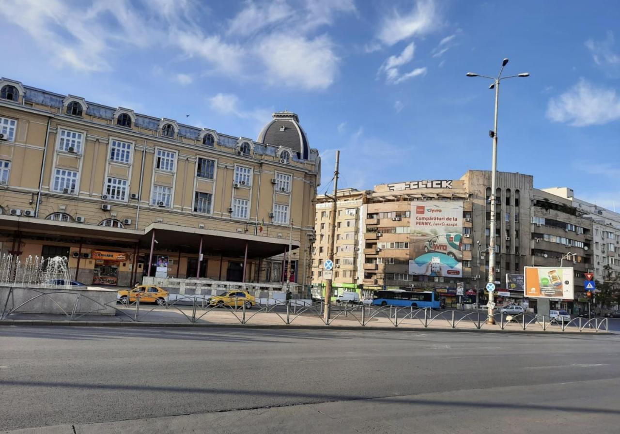 Luxury City Center Apartment - Bucharest Railways Station ภายนอก รูปภาพ