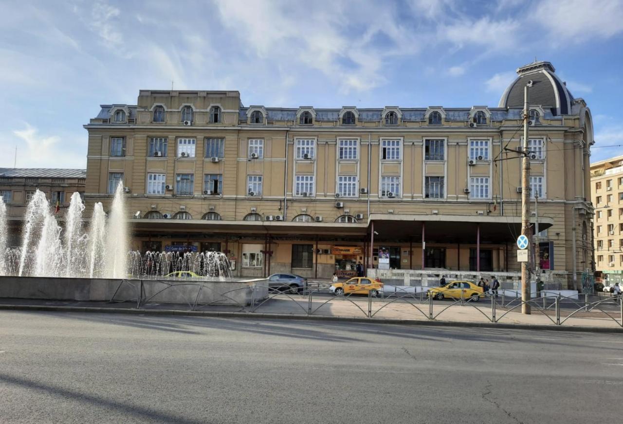 Luxury City Center Apartment - Bucharest Railways Station ภายนอก รูปภาพ